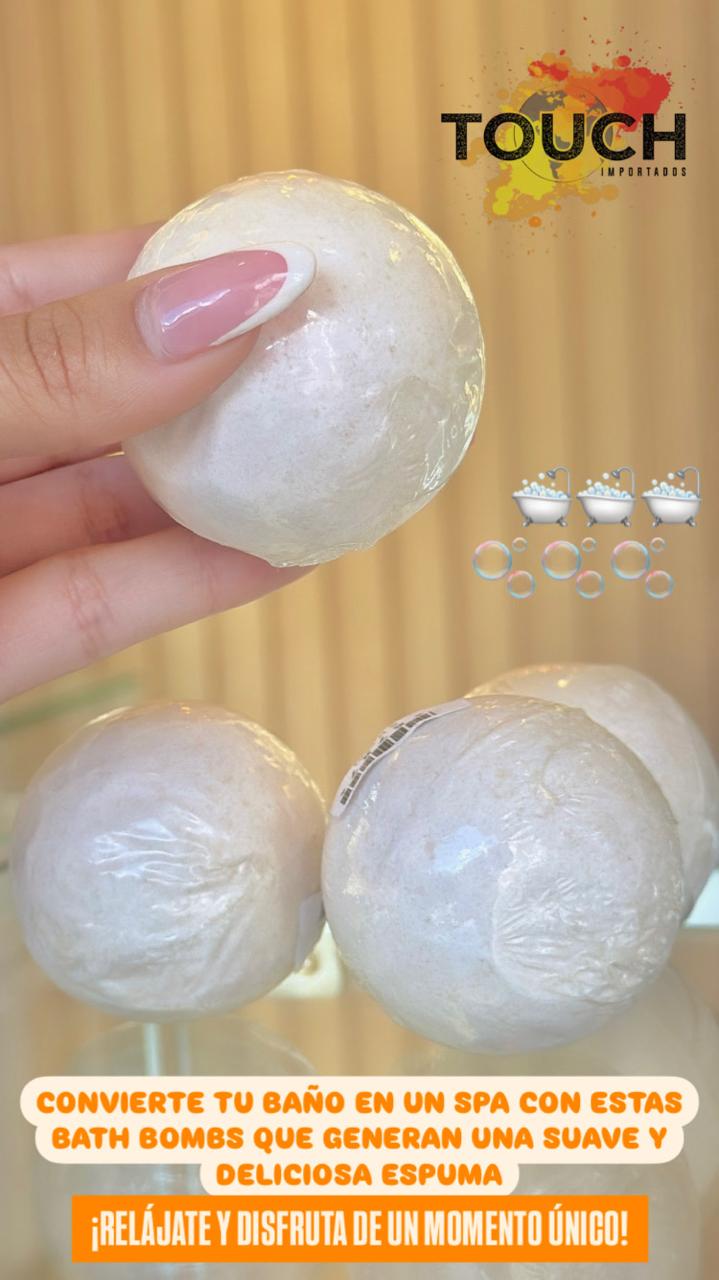BATH BOMBS EFERVESCENTES – EFECTO SPA EN CASA
