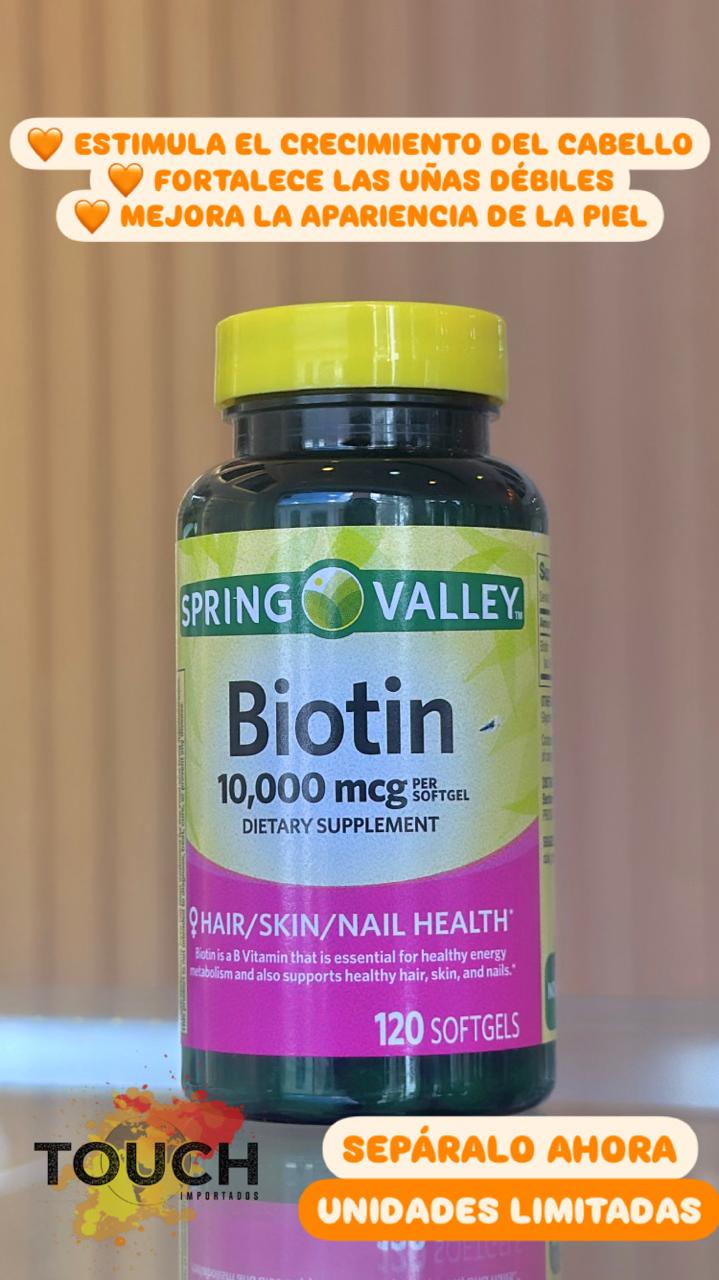 BIOTINA X120 CAPSULAS