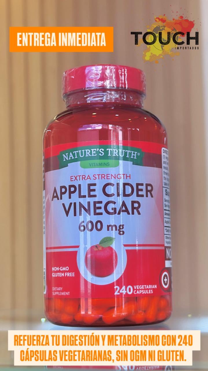 VINAGRE DE MANZANA X240 CAPSULAS