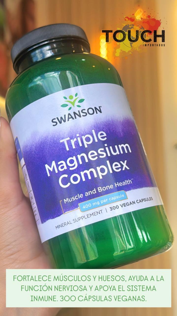 TRIPLE MAGNESIO COMPLEX X300 CAPSULAS
