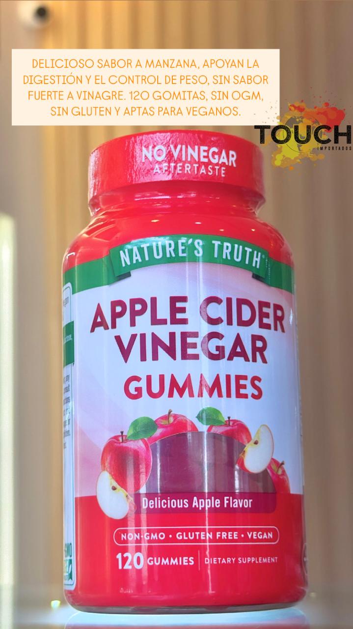 VINAGRE DE MANZANA EN GOMAS X120