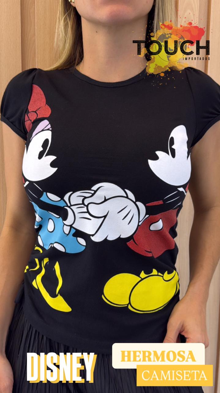 CAMISETA DISNEY MUJER (6089)