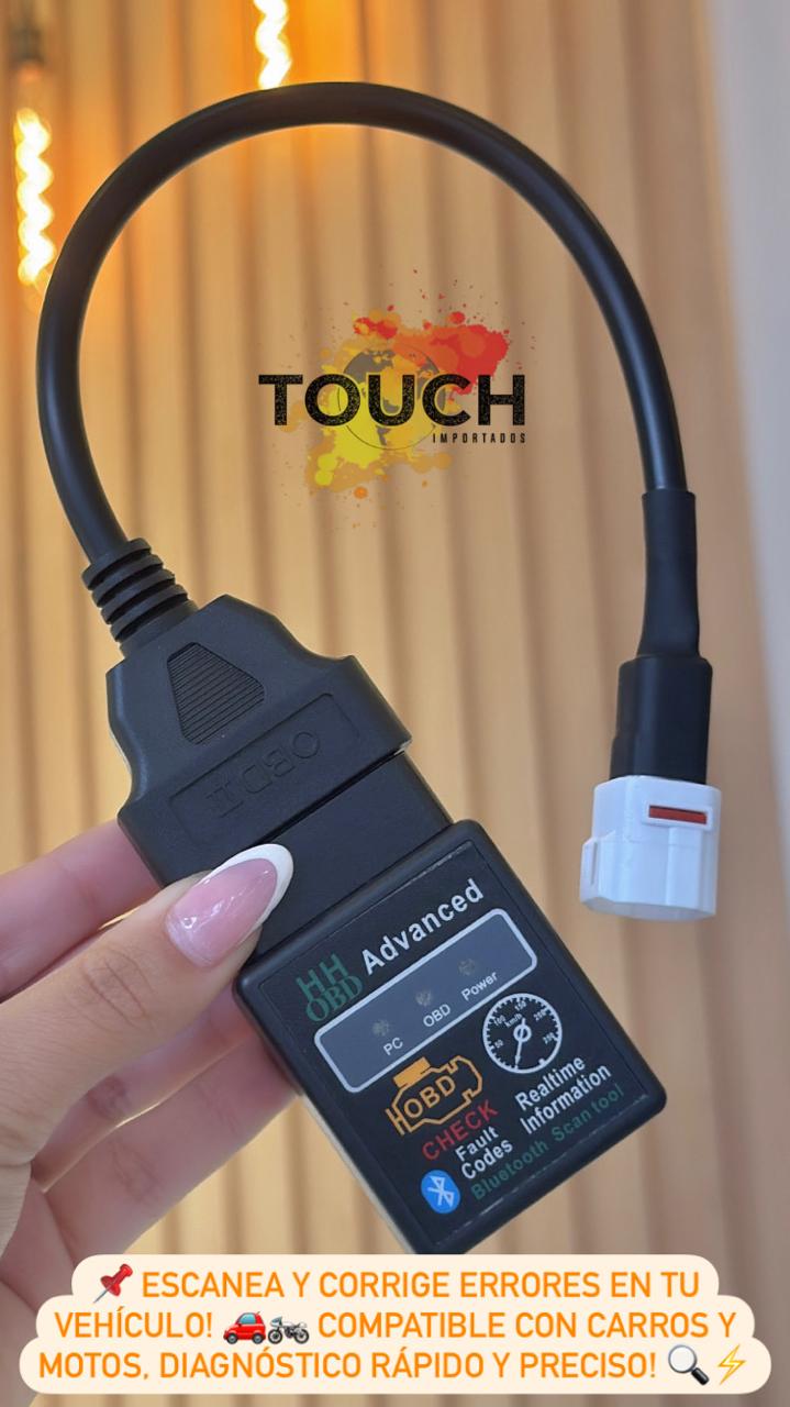 ESCÁNER AUTOMOTRIZ OBD2 BLUETOOTH