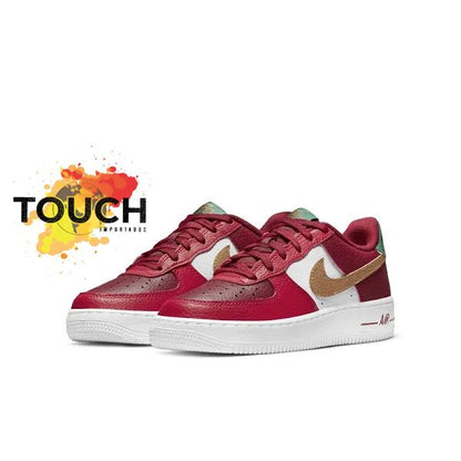 NIKE AIR FORCE 1 LOW GS CHRISTMAS 2021 (17474)