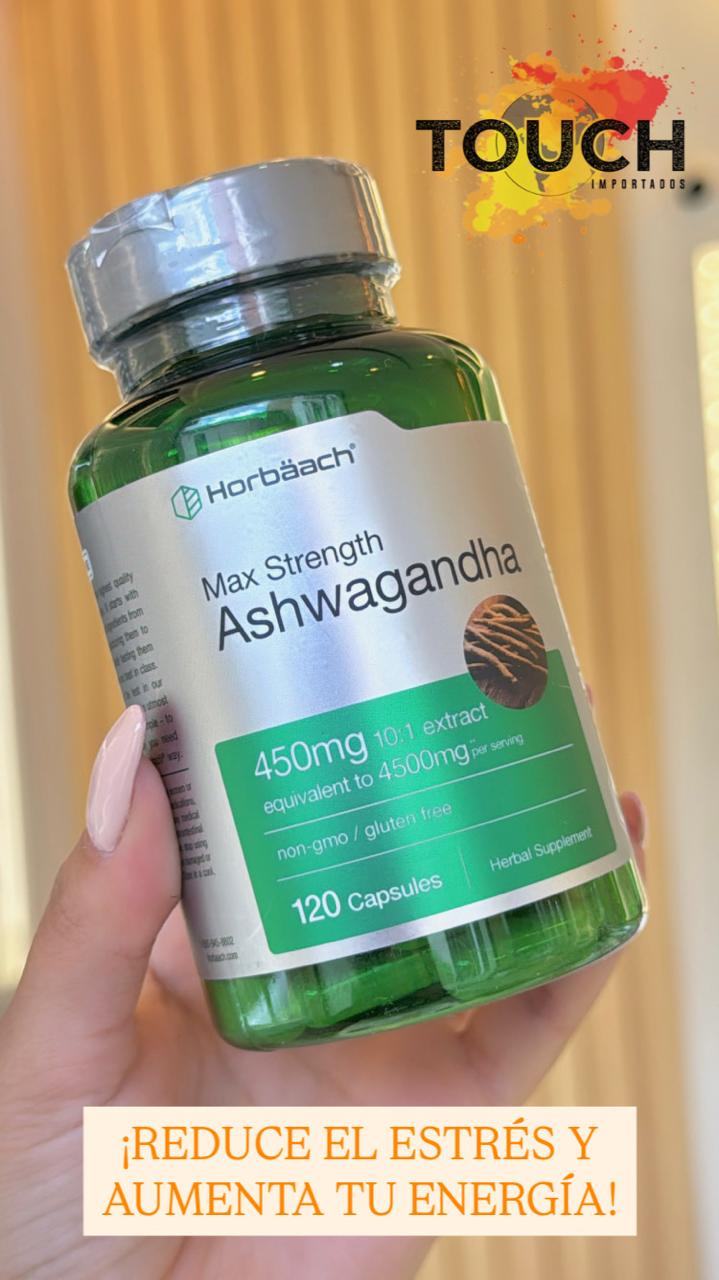 ASHWAGANDHA X120 CAPSULAS