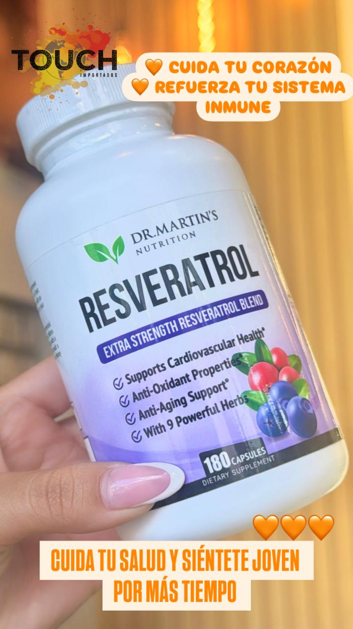 RESVERATROL X180 CAPSULAS