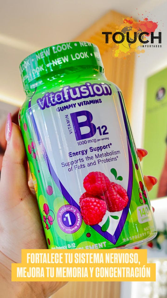 VITAMINA B12 EN GOMAS
