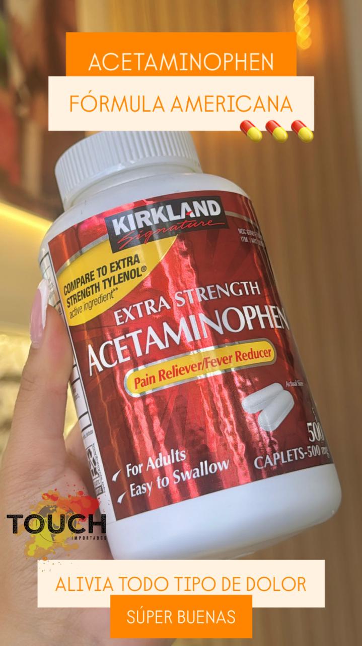 ACETAMINOFÉN X500 CAPSULAS