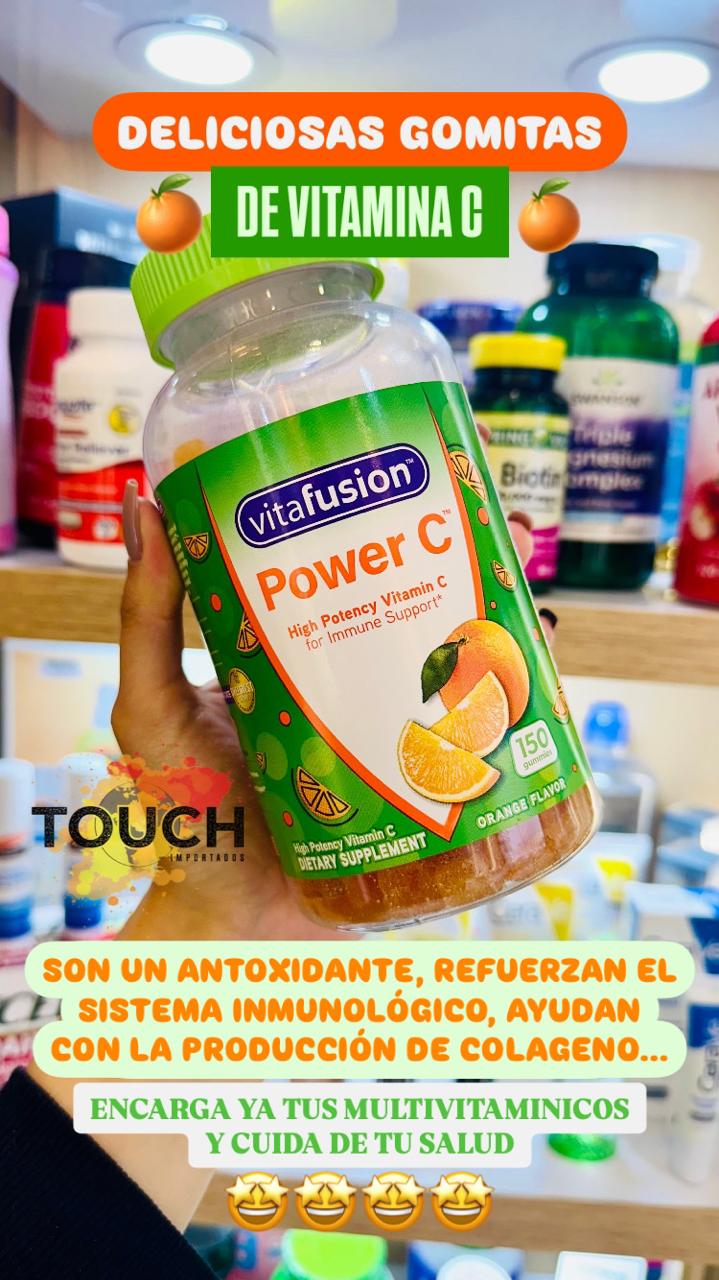 VITAMINA C EN GOMAS