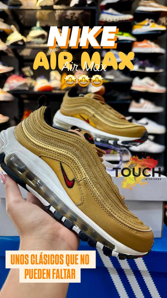 ✨ NIKE AIR MAX 97 GOLD